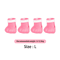 Adjustable Silicone Cat Paw Protector Boots 4PCS AntiScratch Cat Foot Covers 9