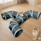 Extended ThreeWay Cat Tunnel Toy Interactive Rolling Dragon Play Tunnel 0