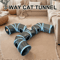 Extended ThreeWay Cat Tunnel Toy Interactive Rolling Dragon Play Tunnel 3