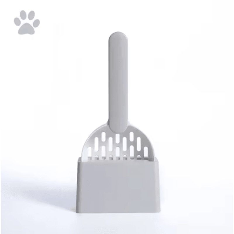 LongHandle Cat Litter Scoop Set With Storage Base 6