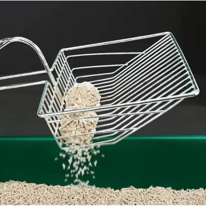 Stainless Steel Cat Litter Scoop HeavyDuty Pet Waste Cleaning Shovel 2