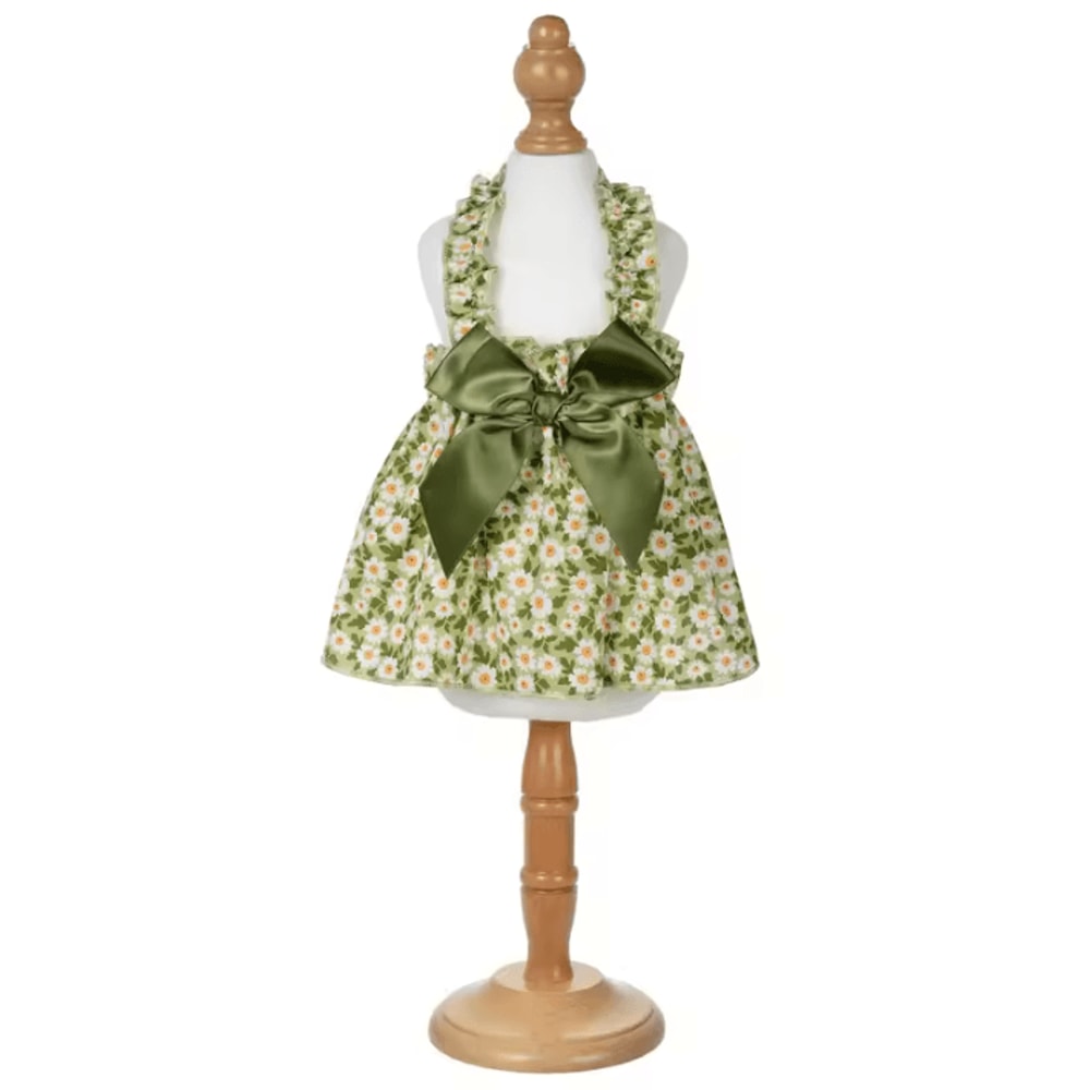 Floral Princess Pet Dress Elegant Summer Party Outfit For Cats Small Dogs 3