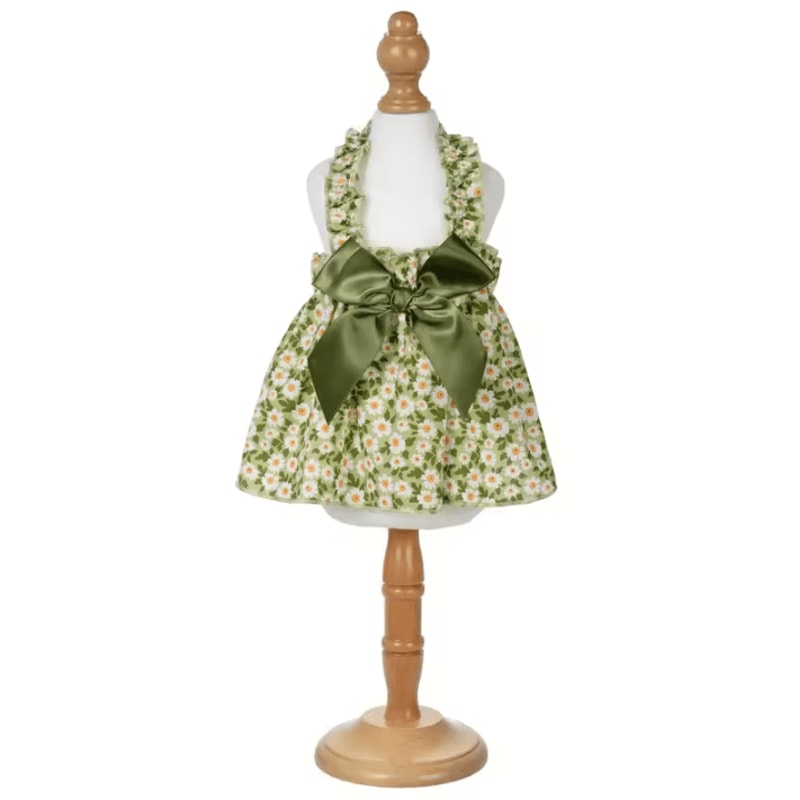 Floral Princess Pet Dress Elegant Summer Party Outfit For Cats Small Dogs 3