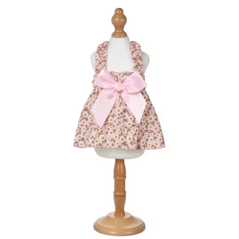 Floral Princess Pet Dress Elegant Summer Party Outfit For Cats Small Dogs 4