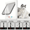 4Way Locking Weatherproof Pet Door Flap For Cats Small Dogs 1