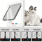 4Way Locking Weatherproof Pet Door Flap For Cats Small Dogs 1