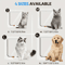 4Way Locking Weatherproof Pet Door Flap For Cats Small Dogs 2