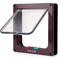 4Way Locking Weatherproof Pet Door Flap For Cats Small Dogs 3