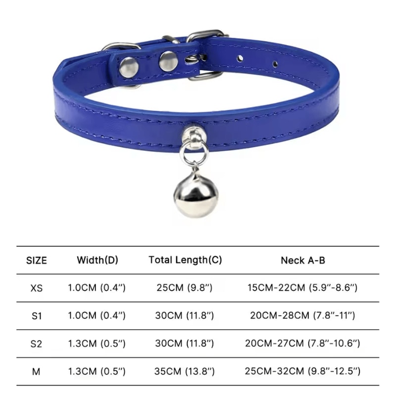 Colorful Adjustable Cat Collar With Bell Safety Breakaway Collar For Cats Small Pets 4