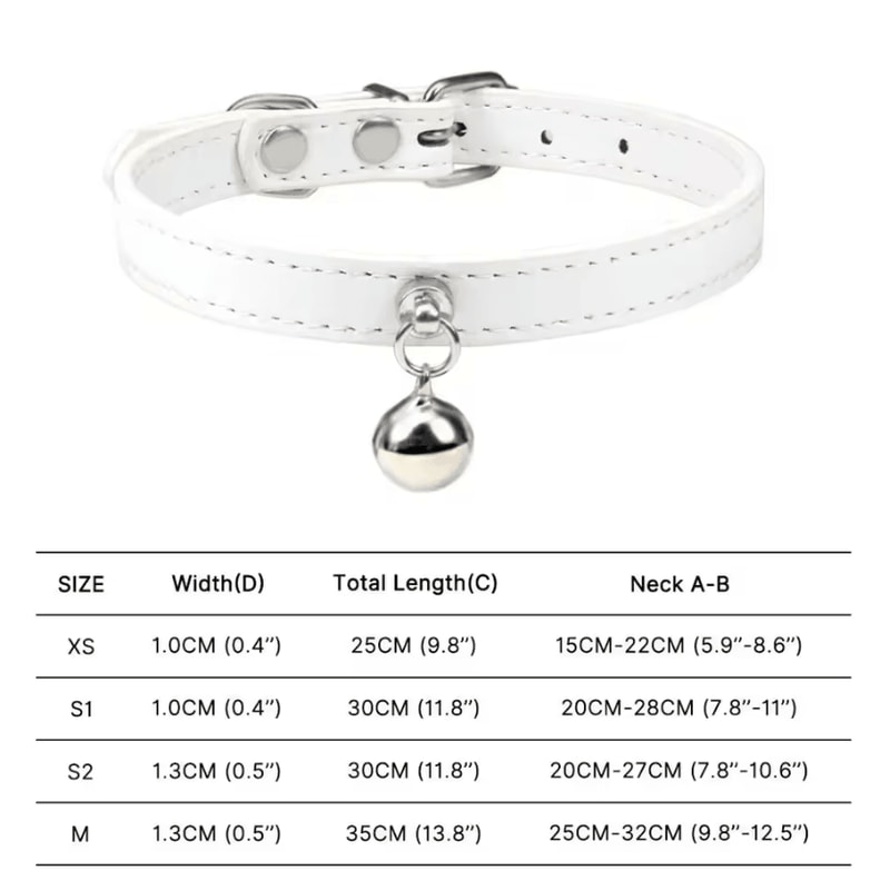 Colorful Adjustable Cat Collar With Bell Safety Breakaway Collar For Cats Small Pets 5