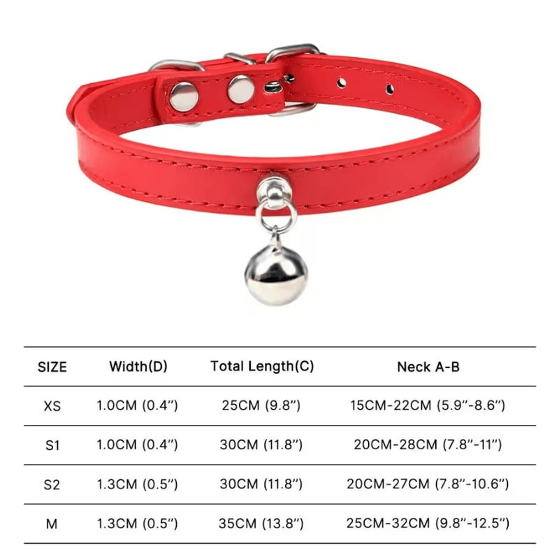 Colorful Adjustable Cat Collar With Bell Safety Breakaway Collar For Cats Small Pets 6