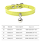 Colorful Adjustable Cat Collar With Bell Safety Breakaway Collar For Cats Small Pets 7