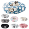 Plush Donut Cat Tunnel Bed Cozy Peekaboo Play Tunnel Sleeping Nest 1