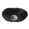 Plush Donut Cat Tunnel Bed Cozy Peekaboo Play Tunnel Sleeping Nest 2