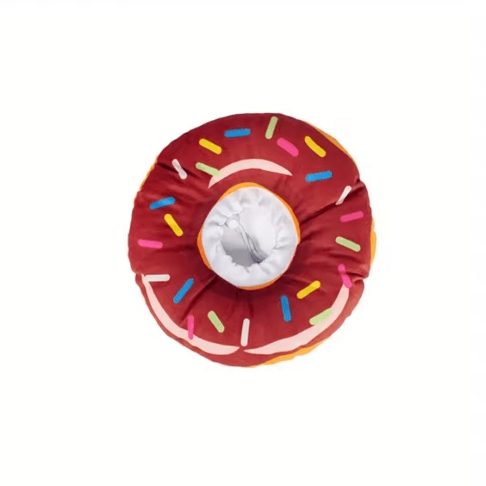 Sprinkle Donut Cat Recovery Collar Soft Adjustable AntiLick Healing Cone 4