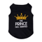 Princess Print Summer Cotton Vest For Sphynx Cats Small Pets 7