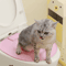 Reusable Cat Toilet Training Kit Easy Litter Box To Toilet Transition System 0