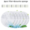 Premium Replacement Water Fountain Filters For Automatic Pet Water Dispensers 3