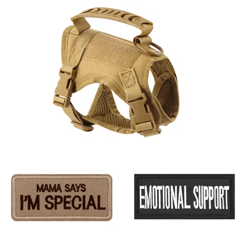 Tactical EscapeProof Cat Harness Vest For Outdoor Adventures 9