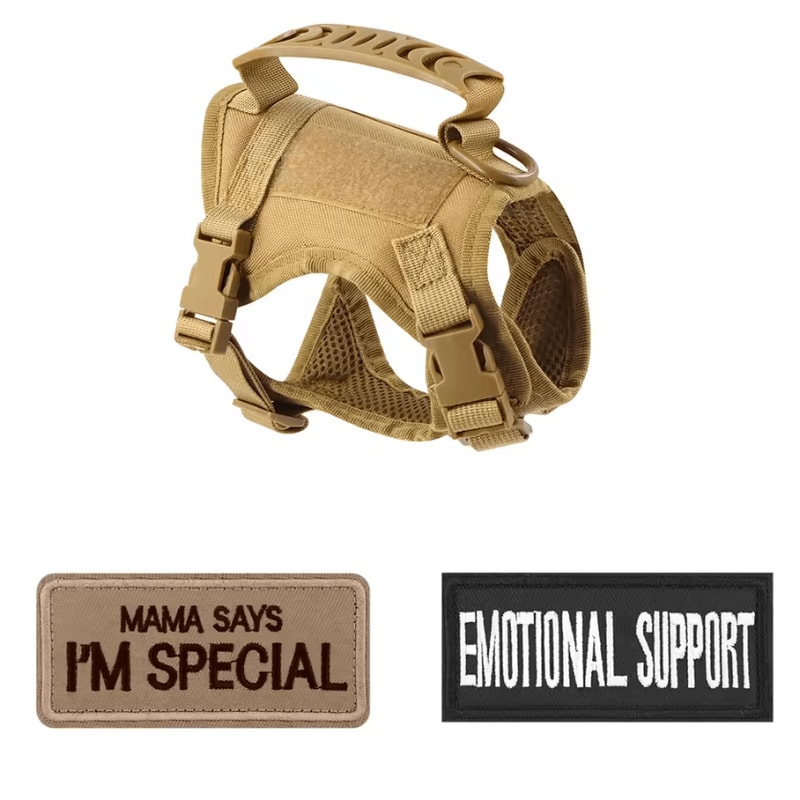 Tactical EscapeProof Cat Harness Vest For Outdoor Adventures 9