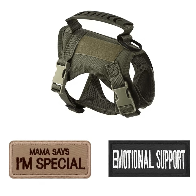Tactical EscapeProof Cat Harness Vest For Outdoor Adventures 4