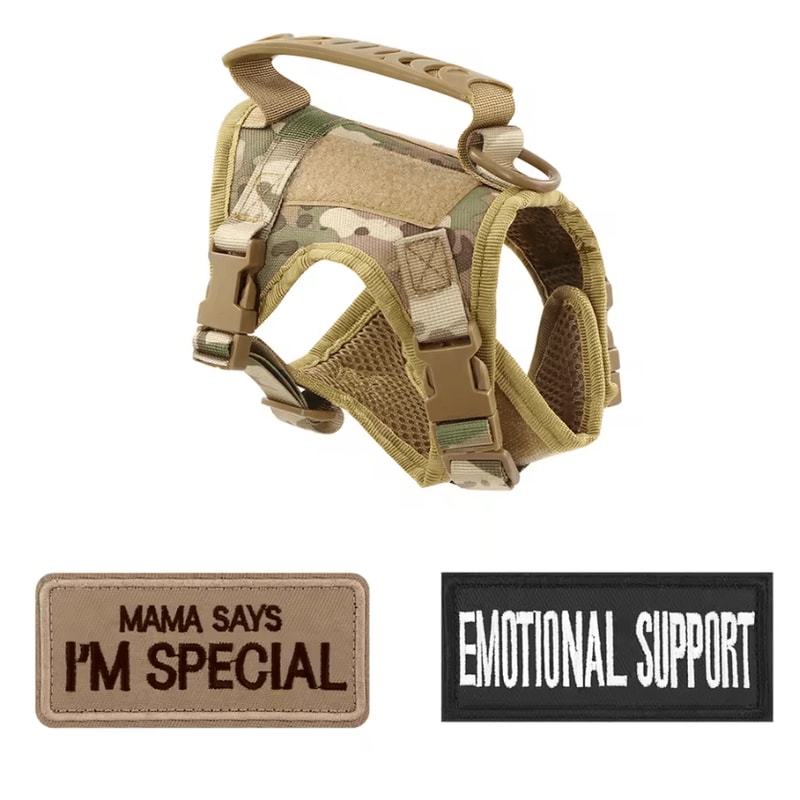 Tactical EscapeProof Cat Harness Vest For Outdoor Adventures 8