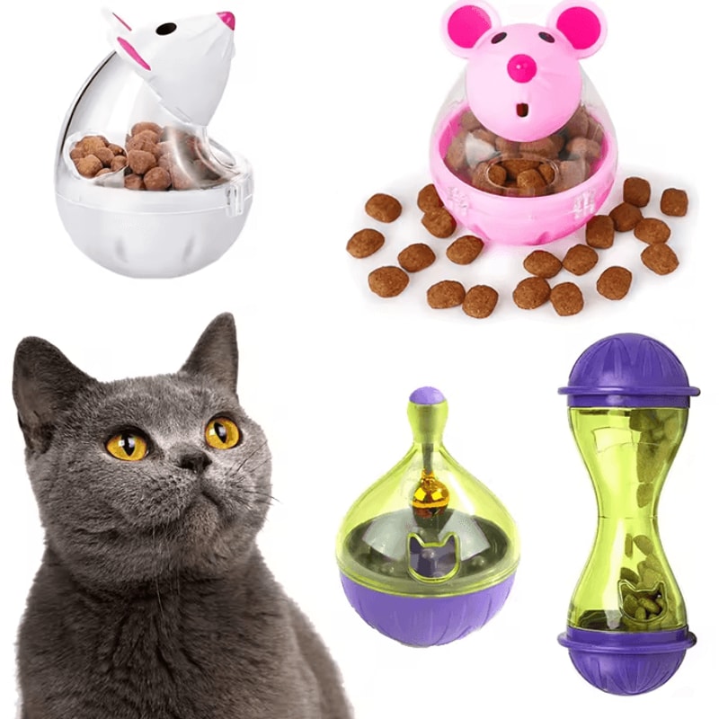 Hunt Treat Interactive Cat Food Puzzle Tumbler 0