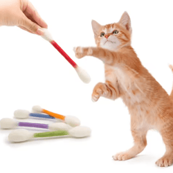 cottontail catnip swab kicker toy set