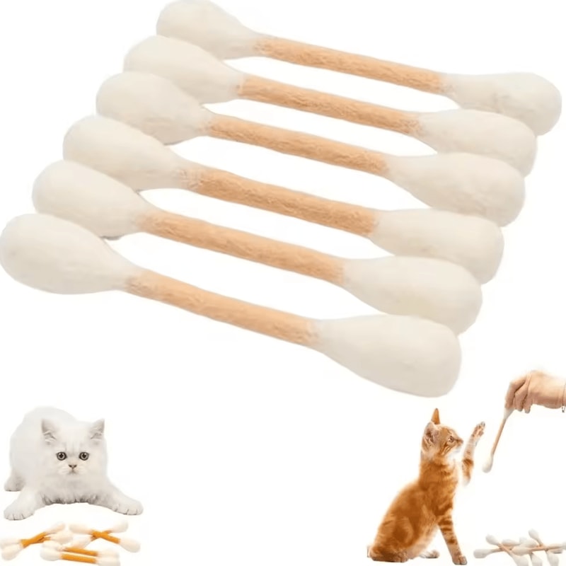 CottonTail Catnip Swab Kicker Toy Set 7