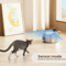 Cordless Motion Sensor Stainless Steel Cat Water Fountain 2