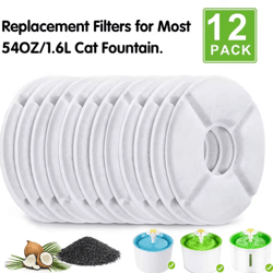 pureflow activated carbon water fountain filter set