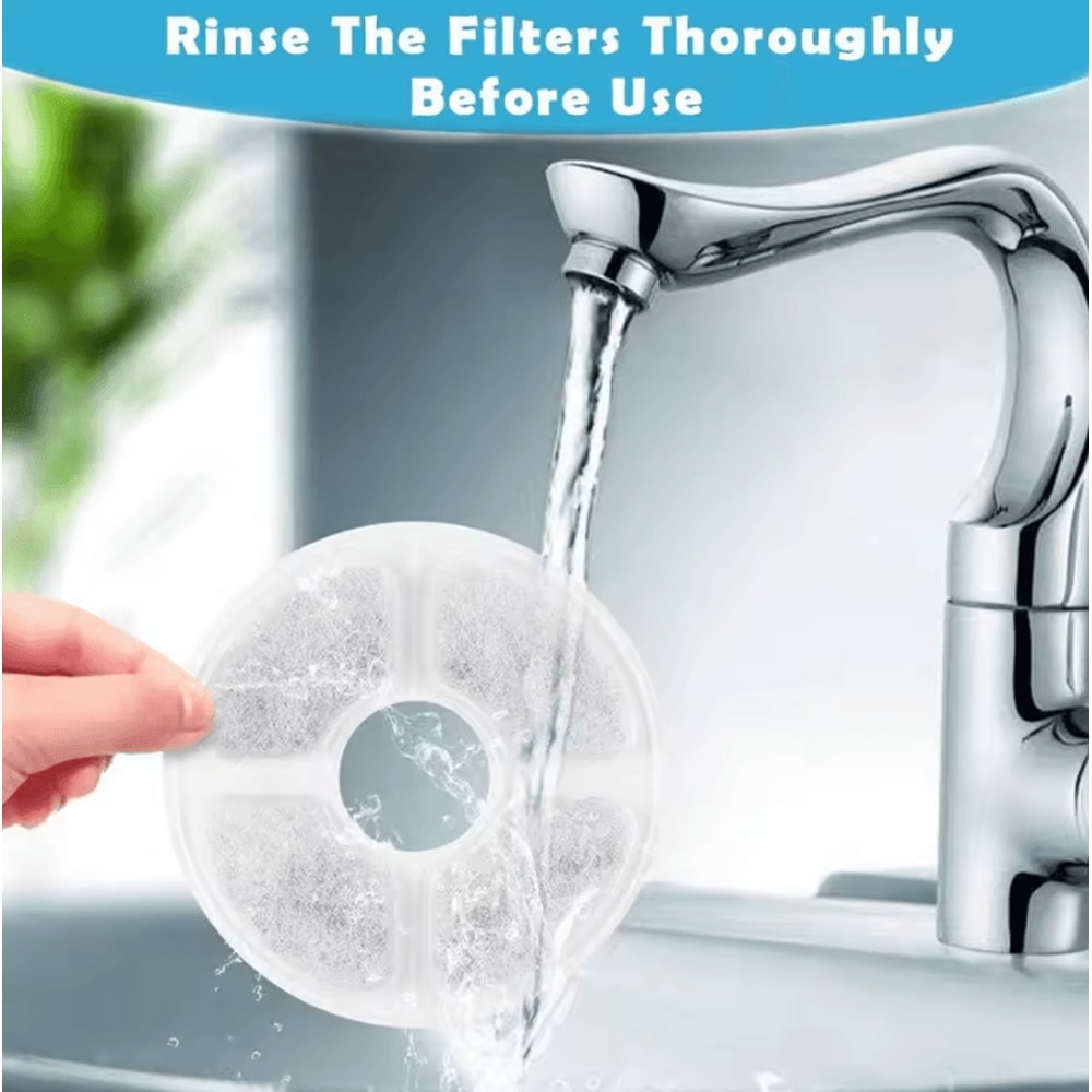 PureFlow Activated Carbon Water Fountain Filter Set 3
