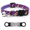Personalized Reflective Star Moon Cat Collar With Engraved ID Tag 10
