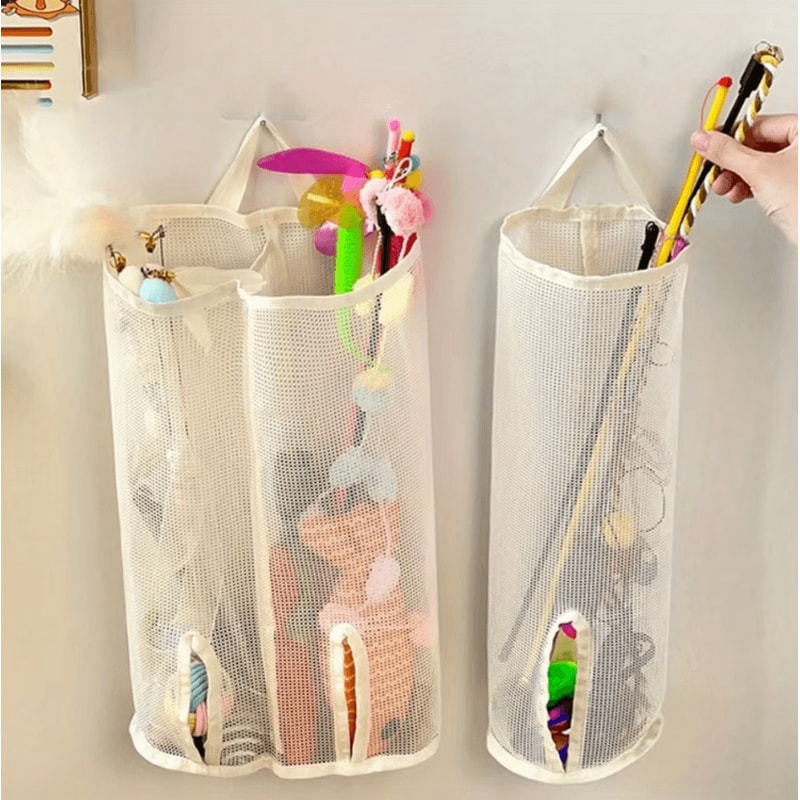 SpaceSaver WallMounted Pet Toy Storage Organizer 0