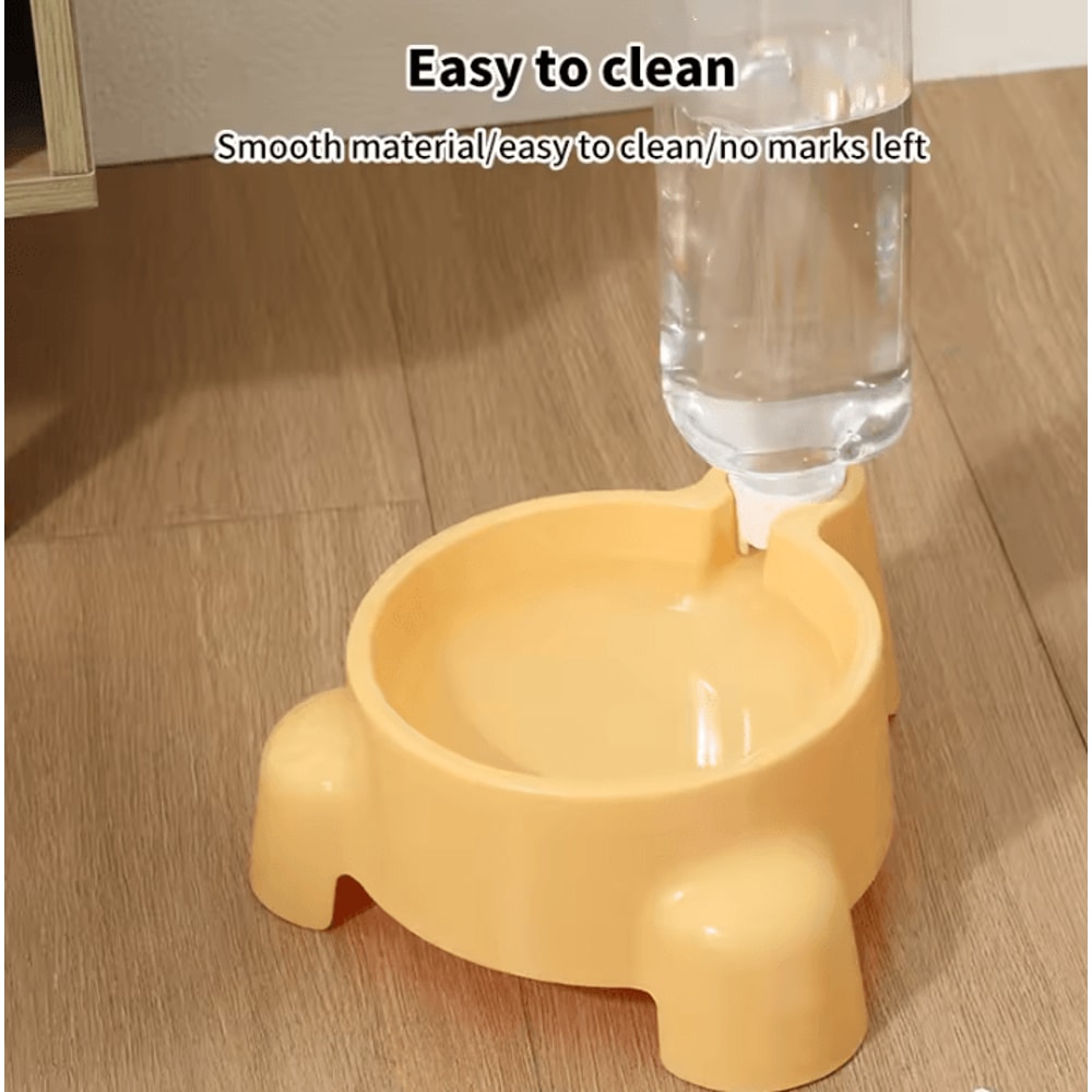 AutoFlow Gravity Pet Water Bottle Dispenser Bowl 2
