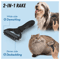 FurMaster Grooming Brush Metal Comb Set For LongHaired Pets 1