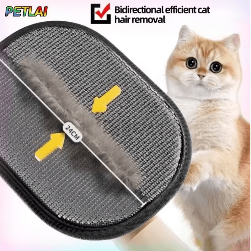 FurSweep Reusable Pet Hair Removal Grooming Glove 2