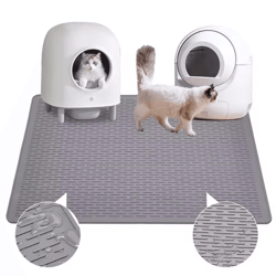 aquashield waterproof silicone pet feeding & litter mat
