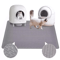 AquaShield Waterproof Silicone Pet Feeding Litter Mat 0