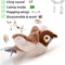 SpaceNest Interactive Flapping Bird Cat Toy 5