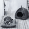 CozyCave Triangle Cat House Bed 2