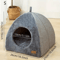 CozyCave Triangle Cat House Bed 3