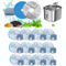 PureFlow Replacement Filters For 22L Stainless Steel Cat Water Fountain 0