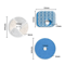 PureFlow Replacement Filters For 22L Stainless Steel Cat Water Fountain 1