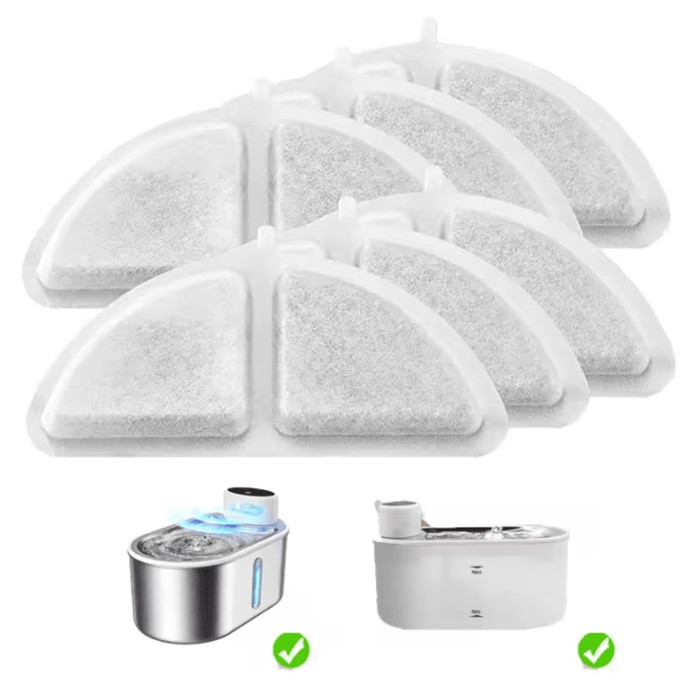 PureFlow Activated Carbon Resin Water Fountain Filter Set 0