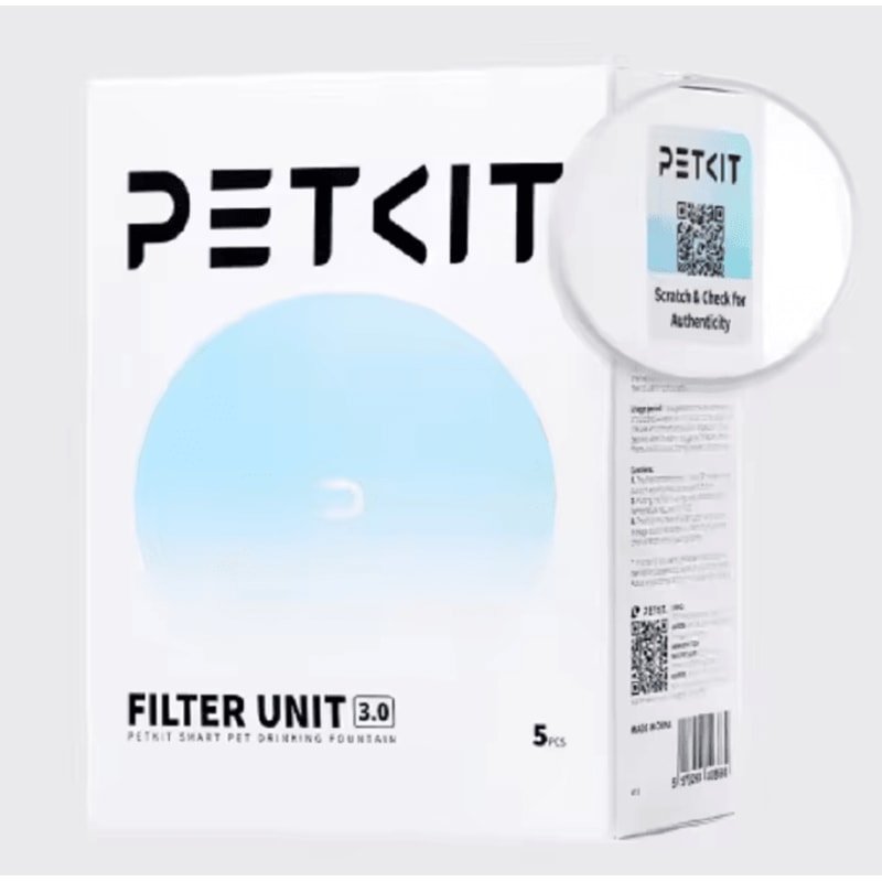 PETKIT Filter 30 Replacement Water Fountain Filter Pack 5