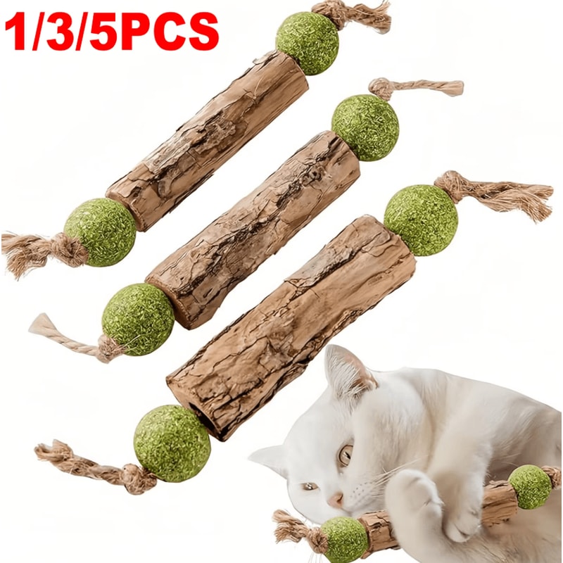 SilverVine Dental Chew Sticks For Cats 0