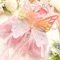 Butterfly Princess Pet Dress For Cats Small Dogs 4