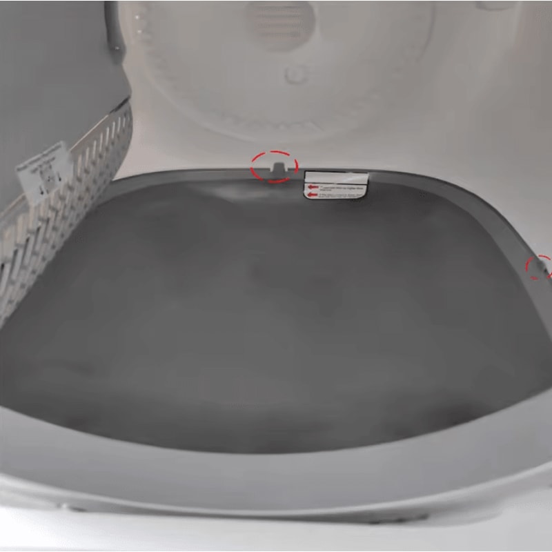 CleanFlow Litter Filter Bin Capsule Door Replacement Kit 1