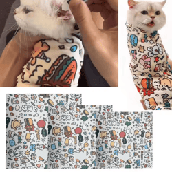 calmwrap cat grooming & nail trimming restraint wrap